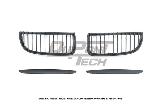 BMW 3 Series E90 Pre-LCI 2006 2007 2008 with Aftermarket Parts - M3 Conversion Upgrade Style Full kit PP Polypropylene from DuPont Tech