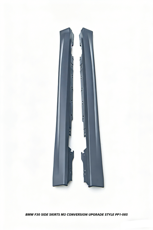 BMW 3 Series M340i 335i 328i 330i 320i F30 2012 2013 2014 2015 2016 2017 2018 2019 with Aftermarket Parts - M3 Conversion Upgrade Style Side Skirts PP Polypropylene from DuPont Tech
