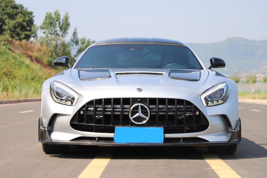 Mercedes Benz AMG GT GTS C190 2016 2017 2018 2019 2020 2021 with Aftermarket Parts - Black Series Conversion Style Full Body Kit Polypropylene / Dry Pre-preg Carbon Fiber from DuPont Tech