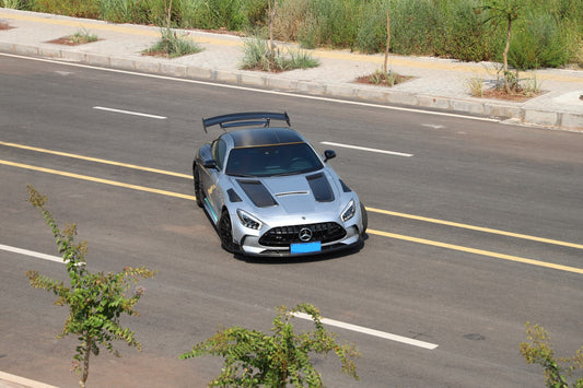 Mercedes Benz AMG GT GTS C190 2016 2017 2018 2019 2020 2021 with Aftermarket Parts - Black Series Conversion Style Full Body Kit Polypropylene / Dry Pre-preg Carbon Fiber from DuPont Tech