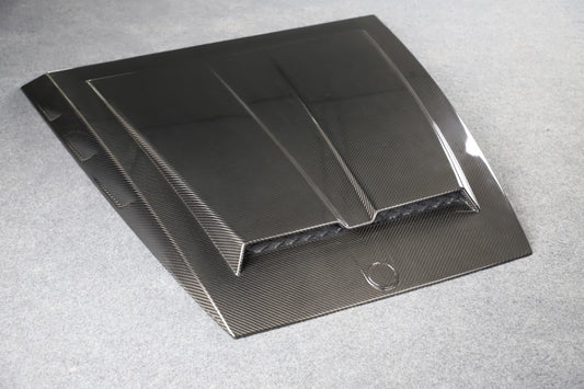 Mercedes Benz G-Class G63 AMG G550 W463A W464 2019 2020 2021 2022 2023 2024 with Aftermarket Parts - BRBS B800 Style Hood Bonnet Dry Pre-preg Carbon Fiber from DuPont Tech