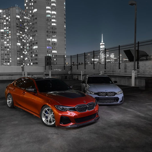 BMW 3 Series M340i 330i (Fits Both Pre-LCI & LCI) G20 2019-ON with Aftermarket Parts - CS Style Hood Metal from DuPont Tech