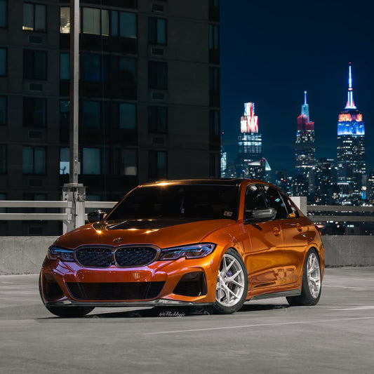 BMW 3 Series M340i 330i (Fits Both Pre-LCI & LCI) G20 2019-ON with Aftermarket Parts - CS Style Hood Metal from DuPont Tech