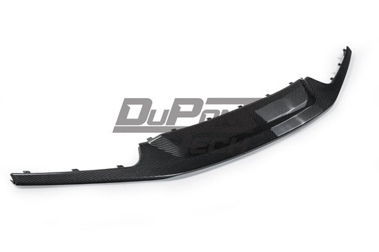 Porsche 987.1 987.2 Cayman & Boxster (all models, including Base / S / R) 2005 2006 2007 2008 2009 2010 2011 2012 & 718 982 981 Cayman & Boxster (all models, including Base / S / GTS / GT4 / Spyder) 2012-2025 (designed to be installed on DuPont Tech GT4 or Spyder conversion front bumper ONLY) with Aftermarket Parts - Without GT4 Logo Front Lip & Corner Splitters Dry Pre-preg Carbon Fiber from DuPont Tech