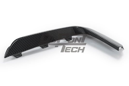 Porsche 987.1 987.2 Cayman & Boxster (all models, including Base / S / R) 2005 2006 2007 2008 2009 2010 2011 2012 & 981 Cayman & Boxster (all models, including Base / S / GTS / GT4 / Spyder) 2012 2013 2014 2015 2016 & 718 982 Cayman & Boxster (Base / T / S / GTS / GT4 / Spyder) 2017-ON (designed to be installed on DuPont Tech GT4RS conversion front bumper ONLY) with Aftermarket Parts - GT4RS Style Upper Valances Dry Pre-preg Carbon Fiber from Dupont Tech