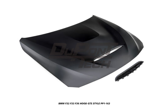 BMW 4 Series 440i 435i 430i 428i 420i 418i 435d 430d 425d 420d 418d F32 F33 2013 2014 2015 2016 2017 2018 2019 2020 & F36 2014 2015 2016 2017 2018 2019 2020 with Aftermarket Parts - GTS Style Hood Metal from DuPont Tech