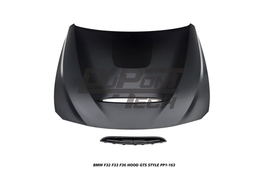 BMW 4 Series 440i 435i 430i 428i 420i 418i 435d 430d 425d 420d 418d F32 F33 2013 2014 2015 2016 2017 2018 2019 2020 & F36 2014 2015 2016 2017 2018 2019 2020 with Aftermarket Parts - GTS Style Hood Metal from DuPont Tech