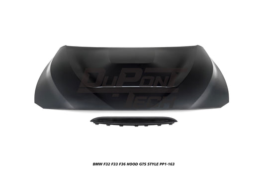 BMW 4 Series 440i 435i 430i 428i 420i 418i 435d 430d 425d 420d 418d F32 F33 2013 2014 2015 2016 2017 2018 2019 2020 & F36 2014 2015 2016 2017 2018 2019 2020 with Aftermarket Parts - GTS Style Hood Metal from DuPont Tech