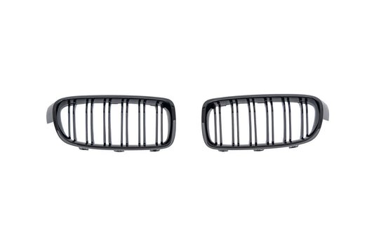 BMW 3 Series F30 F31 320/328/330/340/M340 2013 2014 2015 2016 2017 2018 2019 2020 with Aftermarket Parts - M3 Style Front Kidney Grill ABS from DuPont Tech