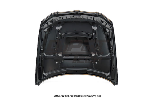 BMW 4 Series 440i 435i 430i 428i 420i 418i 435d 430d 425d 420d 418d F32 F33 2014 2015 2016 2017 2018 2019 2020 & F36 2014 2015 2016 2017 2018 2019 2020 with Aftermarket Parts - M4 Style Hood Metal from DuPont Tech