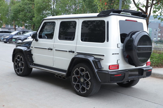 Mercedes Benz G-Class G63 AMG G550 W463A W464 2019 2020 2021 2022 2023 2024 with Aftermarket Parts - BRBS B800 Style B800 Package Dry Pre-preg Carbon Fiber from DuPont Tech