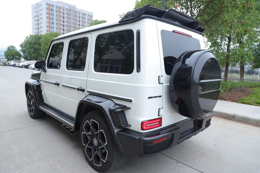 Mercedes Benz G-Class G63 AMG G550 W463A W464 2019 2020 2021 2022 2023 2024 with Aftermarket Parts - BRBS B800 Style B800 Package Dry Pre-preg Carbon Fiber from DuPont Tech