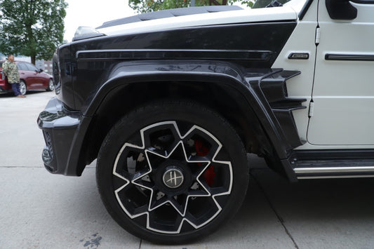 Mercedes Benz G-Class G63 AMG G550 W463A W464 2019 2020 2021 2022 2023 2024 with Aftermarket Parts - BRBS B800 Style B800 Package Dry Pre-preg Carbon Fiber from DuPont Tech