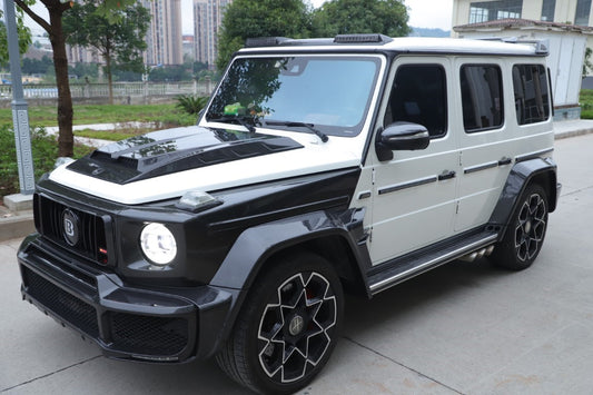 Mercedes Benz G-Class G63 AMG G550 W463A W464 2019 2020 2021 2022 2023 2024 with Aftermarket Parts - BRBS B800 Style B800 Package Dry Pre-preg Carbon Fiber from DuPont Tech