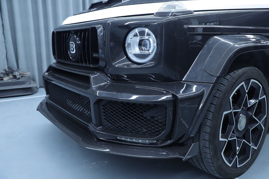 Mercedes Benz G-Class G63 AMG G550 W463A W464 2019 2020 2021 2022 2023 2024 with Aftermarket Parts - BRBS B800 Style B900 Upgrade Package Dry Pre-preg Carbon Fiber from DuPont Tech