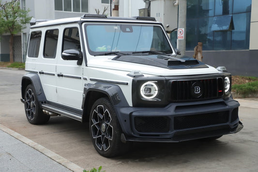 Mercedes Benz G-Class G63 AMG G550 W463A W464 2019 2020 2021 2022 2023 2024 with Aftermarket Parts - BRBS B800 Style Front Bumper PP Polypropylene from DuPont Tech