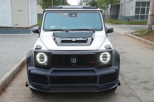 Mercedes Benz G-Class G63 AMG G550 W463A W464 2019 2020 2021 2022 2023 2024 with Aftermarket Parts - BRBS B800 Style Front Bumper PP Polypropylene from DuPont Tech