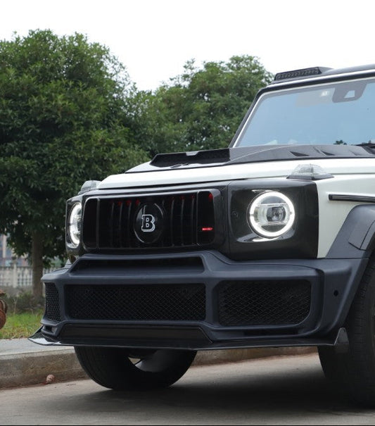 Mercedes Benz G-Class G63 AMG G550 W463A W464 2019 2020 2021 2022 2023 2024 with Aftermarket Parts - BRBS B800 Style Front Bumper PP Polypropylene from DuPont Tech