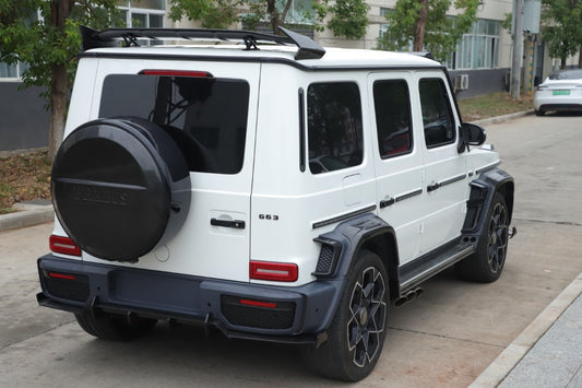 DuPont Tech BRBS B800 Style Wheel Arches for Mercedes Benz G-Class G63 AMG G550 W463A W464 2019-2024 PP Polypropylene
