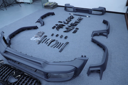 Mercedes Benz G-Class G63 AMG G550 W463A W464 2019 2020 2021 2022 2023 2024 with Aftermarket Parts - BRBS B800 Style B800 Package PP Polypropylene from DuPont Tech