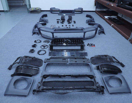 Mercedes Benz G-Class G63 AMG G550 W463A W464 2019 2020 2021 2022 2023 2024 with Aftermarket Parts - BRBS B800 Style B800 Package PP Polypropylene from DuPont Tech