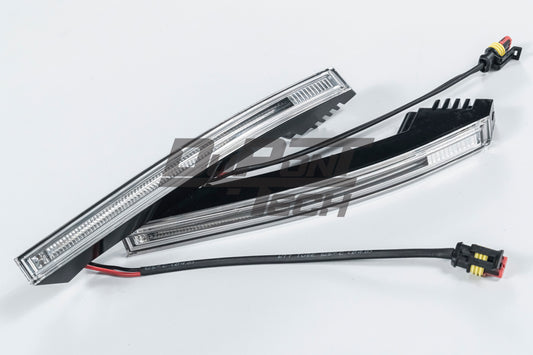 Mercedes Benz G-Class G63 AMG G550 W463A W464 2019 2020 2021 2022 2023 2024 with Aftermarket Parts - BRBS B900 Style DRL Fog Light LEDs ABS from DuPont Tech