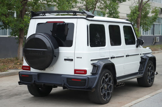 Mercedes Benz G-Class G63 AMG G550 W463A W464 2019 2020 2021 2022 2023 2024 with Aftermarket Parts - BRBS B900 Style Wheel Arches Dry Pre-preg Carbon Fiber from DuPont Tech