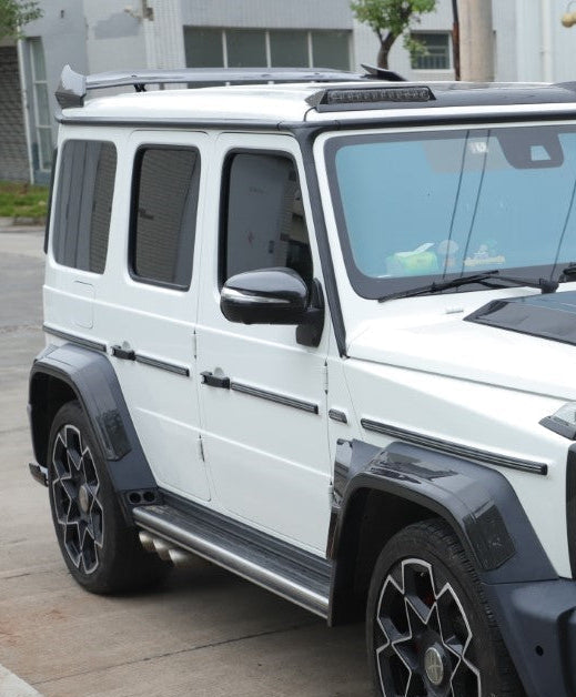 Mercedes Benz G-Class G63 AMG G550 W463A W464 2019 2020 2021 2022 2023 2024 with Aftermarket Parts - BRBS B900 Style Wheel Arches Dry Pre-preg Carbon Fiber from DuPont Tech