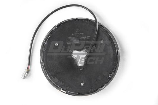 Mercedes Benz ML-Class ML550 ML350 W166 2012 2013 2014 2015 with Aftermarket Parts - V2 Silver Chrome Mercedes Benz Light Up Emblem Illuminated Star Light ABS from DuPont Tech