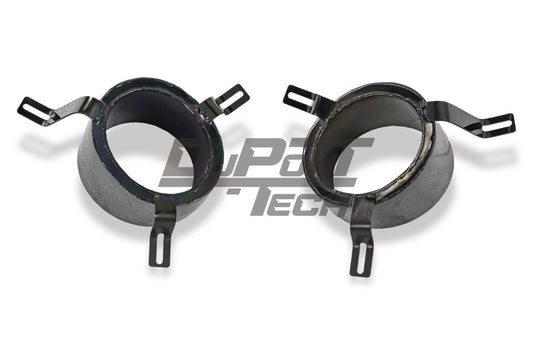 DuPont Tech GT2RS Conversion Style Exhaust & Tips for Porsche 911 991.1 Carrera 2012-2016 Stainless Steel