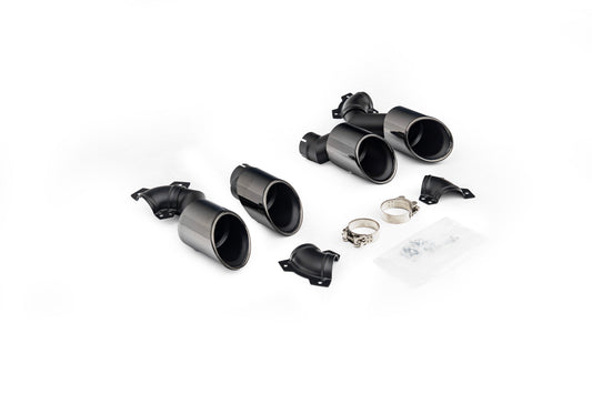 BMW X5 G05 M50i x/s Drive 40i Pre-LCI 2019 2020 2021 2022 2023 with Aftermarket Parts - X5M Style Exhaust Tips Stainless Steel from DuPont Tech