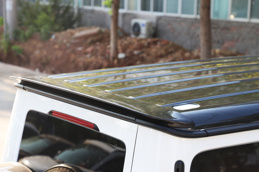 Mercedes Benz G-Class G63 AMG G550 W463A W464 2019 2020 2021 2022 2023 2024 with Aftermarket Parts - BRBS B900 Style Rear Wing Dry Pre-preg Carbon Fiber from DuPont Tech