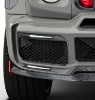 Mercedes Benz G-Class G63 AMG G550 W463A W464 2019 2020 2021 2022 2023 2024 with Aftermarket Parts - BRBS B900 Style DRL Fog Light LEDs ABS from DuPont Tech