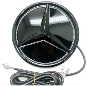 Mercedes Benz GLK-Class GLK350 GLK250 X204 Facelift 2013 2014 2015 with Aftermarket Parts - V2 Blacked Out Mercedes Benz Light Up Emblem Illuminated Star Light ABS from DuPont Tech