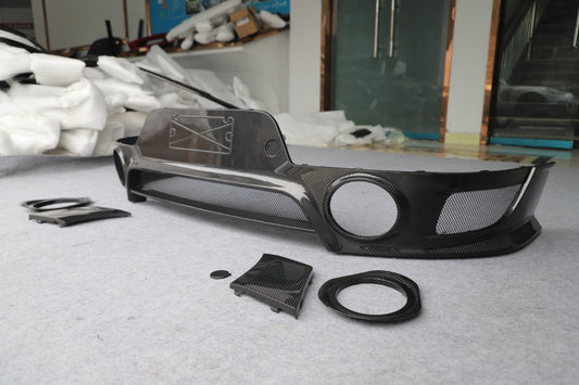 DuPont Tech Rear Diffuser for GT2RS Conversion Style Rear Diffuser Dry Pre-preg Carbon Fiber