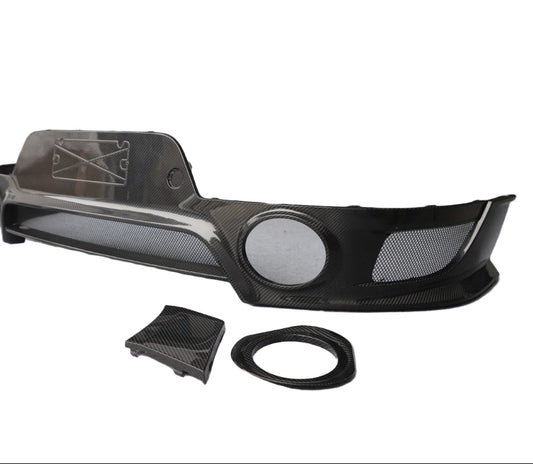 Porsche 991.1 Carrera Base/S/T 2012 2013 2014 2015 2016 & 991.2 Carrera Base/S/T 2017 2018 2019 (designed to be installed on DuPont Tech GT2RS conversion rear bumper ONLY) with Aftermarket Parts - GT2RS Conversion Style Rear Diffuser Dry Pre-preg Carbon Fiber from Dupont Tech