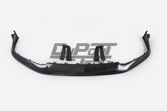 Dupont Tech Front Lip for GT2RS Conversion Style Front Bumper Dry Pre-preg Carbon Fiber