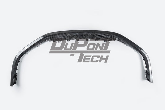 Dupont Tech Front Lip for GT2RS Conversion Style Front Bumper Dry Pre-preg Carbon Fiber