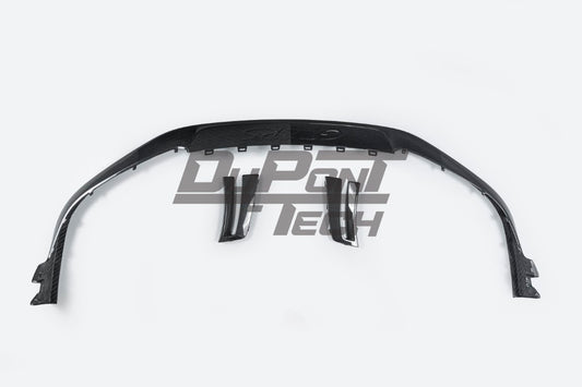 Dupont Tech Front Lip for GT2RS Conversion Style Front Bumper Dry Pre-preg Carbon Fiber
