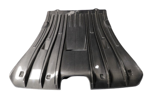 Porsche 911 992.1 Carerra Base/S/T/4/4S/Targa 4/Targa 4S/GTS 2020 2021 2022 2023 2024 & 911 992.2 Carerra Base/S/T/4/4S/Targa 4/Targa 4S/GTS 2025-ON & (designed to be installed on DuPont Tech GT3 conversion rear bumper ONLY) with Aftermarket Parts - GT3 Conversion Style Rear Diffuser Dry Pre-preg Carbon Fiber from Dupont Tech