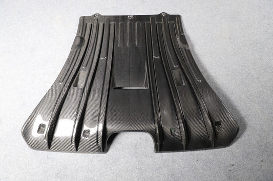 Porsche 911 992.1 Carerra Base/S/T/4/4S/Targa 4/Targa 4S/GTS 2020 2021 2022 2023 2024 & 911 992.2 Carerra Base/S/T/4/4S/Targa 4/Targa 4S/GTS 2025-ON & (designed to be installed on DuPont Tech GT3 conversion rear bumper ONLY) with Aftermarket Parts - GT3 Conversion Style Rear Diffuser Dry Pre-preg Carbon Fiber from Dupont Tech