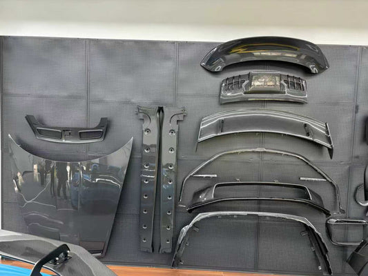 Porsche 911 992.1 Carerra Base/S/T/4/4S/GTS 2020 2021 2022 20223 2024 & 911 992.2 Carerra Base/S/T/4/4S/GTS 2025-ON GT2RS Full Conversion Kit PP Polypropylene / Dry Pre-preg Carbon Fiber from Dupont Tech