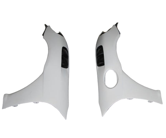 Porsche 718 982 Cayman Boxster (Base / T / S / GTS / GT4 / Spyder) 2017 2018 2019 2020 2021 2022 2023 2024 2025 with Aftermarket Parts - GT4RS Conversion Style Front Fenders Carbon Fiber from Dupont Tech