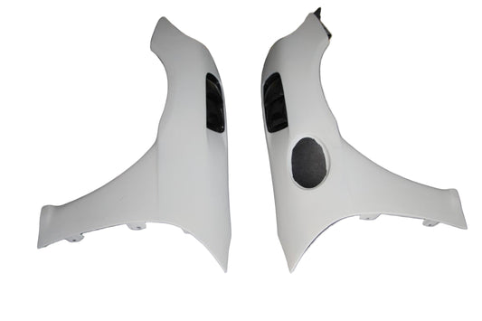 Porsche 718 982 Cayman Boxster (Base / T / S / GTS / GT4 / Spyder) 2017 2018 2019 2020 2021 2022 2023 2024 2025 with Aftermarket Parts - GT4RS Conversion Style Front Fenders Carbon Fiber from Dupont Tech