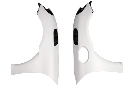 Porsche 718 982 Cayman Boxster (Base / T / S / GTS / GT4 / Spyder) 2017 2018 2019 2020 2021 2022 2023 2024 2025 with Aftermarket Parts - GT4RS Conversion Style Front Fenders Carbon Fiber from Dupont Tech