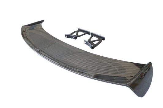 Porsche 981 Boxster (all models, including Base / S / GTS Spyder) 2012 2013 2014 2015 2016 & 718 982 Boxster (Base / T / S / GTS / Spyder) 2017-ON with Aftermarket Parts - Rear Wing Dry Pre-preg Carbon Fiber from Dupont Tech