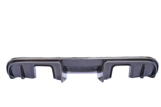 Porsche 718 982 981 Cayman & Boxster (Base / T / S / GTS / GT4 / Spyder) 2012-ON (This product can be installed on OEM 718 rear bumpers. For 981, DuPont Tech GT4/Spyder conversion rear bumper is required) with Aftermarket Parts - Rear Diffuser Dry Pre-preg Carbon Fiber from Dupont Tech