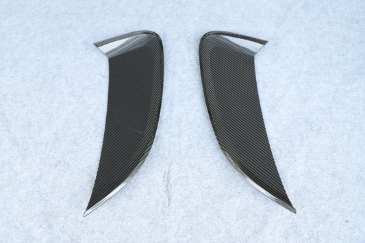 Porsche 718 982 Cayman & Boxster (Base / T / S / GTS / GT4 / Spyder) 2017-ON with Aftermarket Parts - GT4RS Style Side Vents Dry Pre-preg Carbon Fiber from Dupont Tech