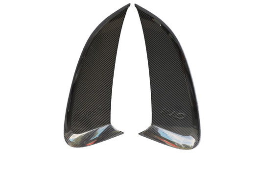 Porsche 718 982 Cayman & Boxster (Base / T / S / GTS / GT4 / Spyder) 2017-ON with Aftermarket Parts - GT4 Style Side Vents Dry Pre-preg Carbon Fiber from Dupont Tech