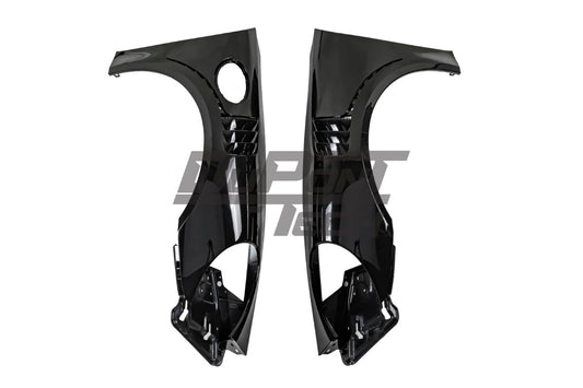 Porsche 991.1 Carrera Base/S/T/4/4S/Targa 4/ Targa 4S/GTS/GT3/GT3RS/Turbo/Turbo S/GT3/GT3RS 2012 2013 2014 2015 2016 & 991.2 Carrera Base/S/T/4/4S/Targa 4/ Targa 4S/GTS/GT3/GT3RS/Turbo/Turbo S 2017 2018 2019 with Aftermarket Parts - Front Fenders Dry Pre-preg Carbon Fiber from Dupont Tech